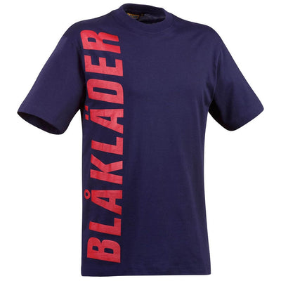 Blaklader 90211042 Workwear Branded T-Shirt Navy Blue Main #colour_navy-blue