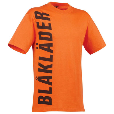 Blaklader 90211042 Workwear Branded T-Shirt Orange Main #colour_orange