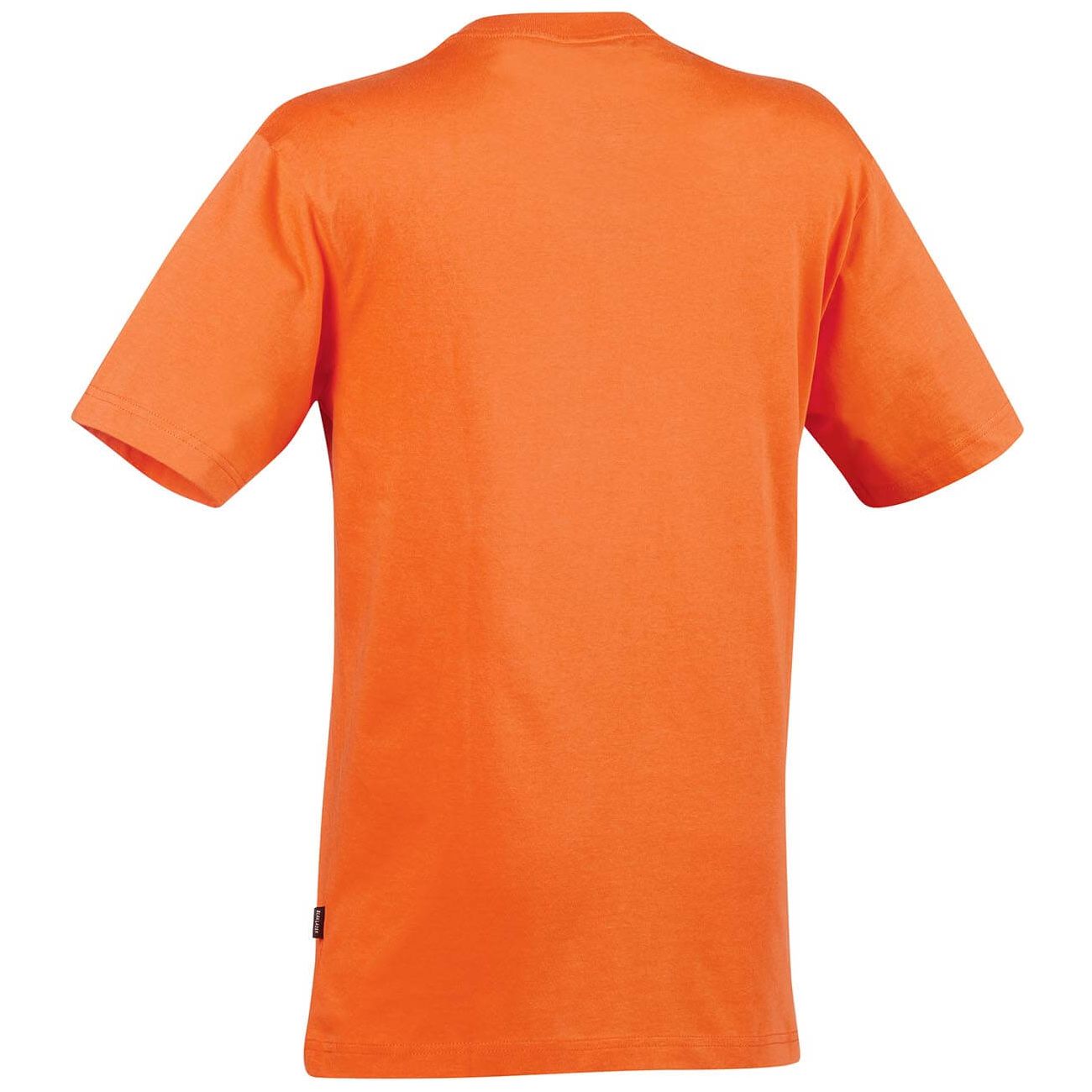 Blaklader 90211042 Workwear Branded T-Shirt Orange Rear #colour_orange