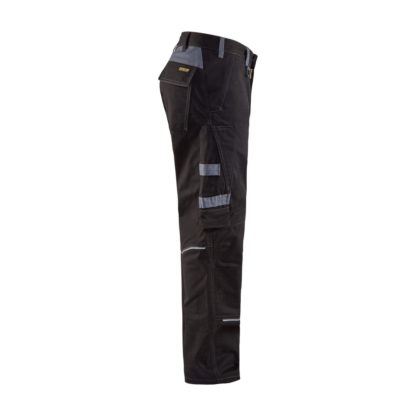 Blaklader 15611516 Workwear Flame-Retardant Trousers Black/Grey Right #colour_black-grey
