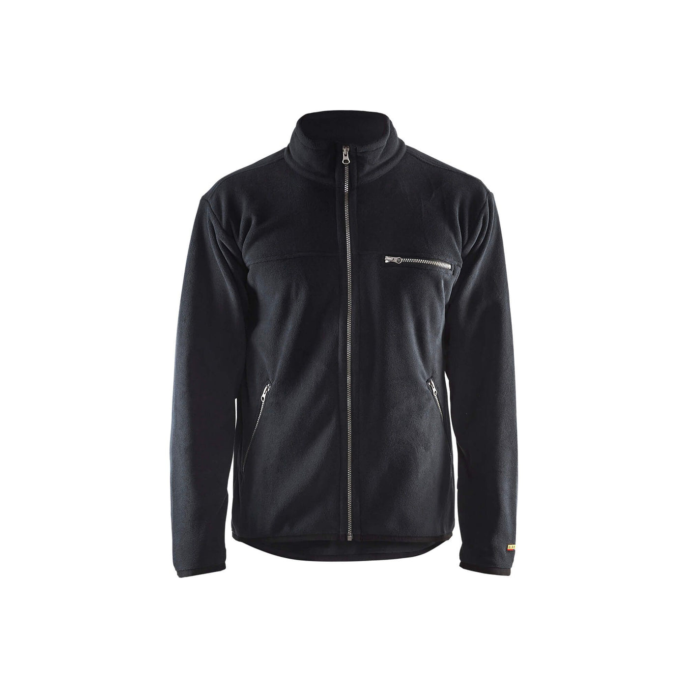 Blaklader 48302510 Workwear Fleece Jacket Black Main #colour_black