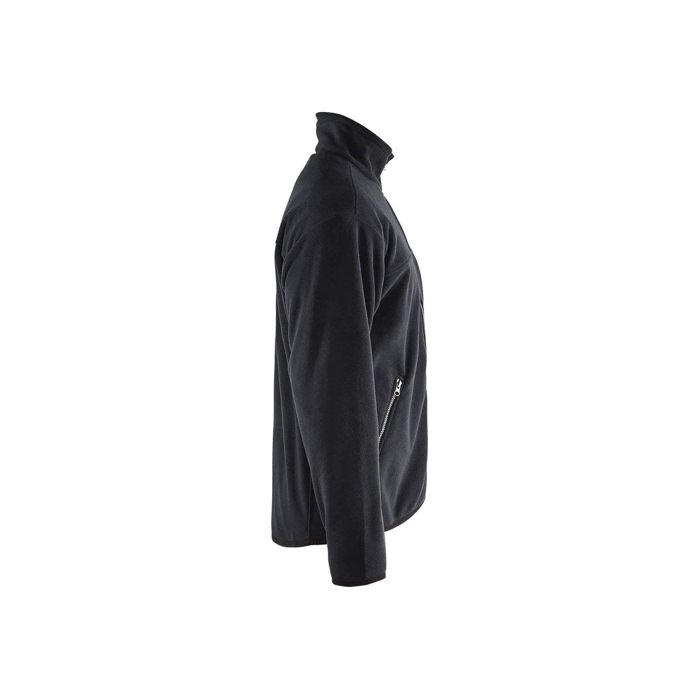 Blaklader 48302510 Workwear Fleece Jacket Black Right #colour_black