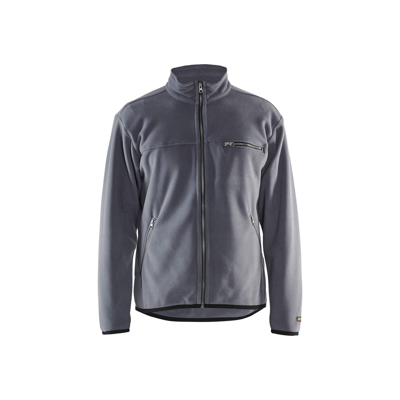 Blaklader 48302510 Workwear Fleece Jacket Grey Main #colour_grey