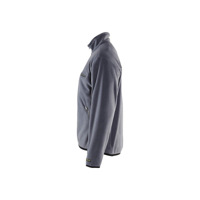 Blaklader 48302510 Workwear Fleece Jacket Grey Left #colour_grey