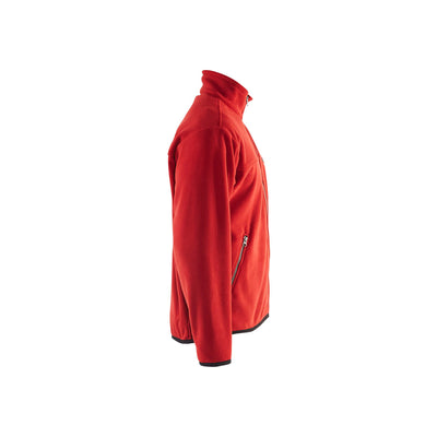 Blaklader 48302510 Workwear Fleece Jacket Red Right #colour_red