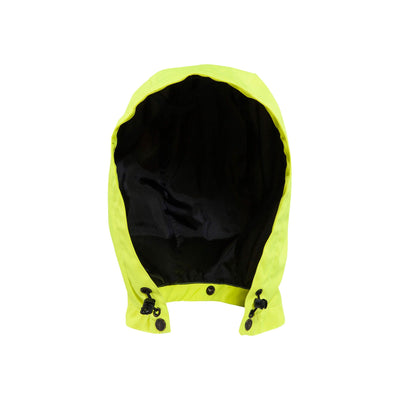 Blaklader 21651977 Workwear Hi-Vis Hood Hi-Vis Yellow Rear #colour_yellow