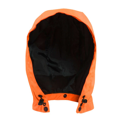 Blaklader 21651977 Workwear Hi-Vis Hood Orange Rear #colour_orange