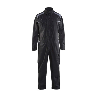 Blaklader 60541210 Workwear Industry Overalls Black/Grey Main #colour_black-grey