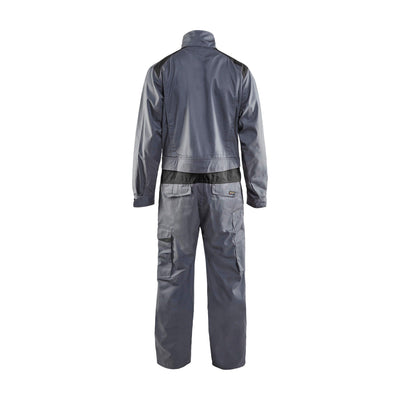 Blaklader 60541800 Workwear Industry Overalls Grey/Black Rear #colour_grey-black