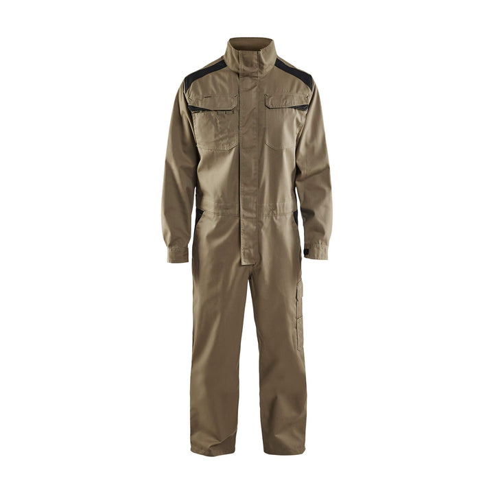 Blaklader 60541800 Workwear Industry Overalls Khaki/Black Main #colour_khaki-black