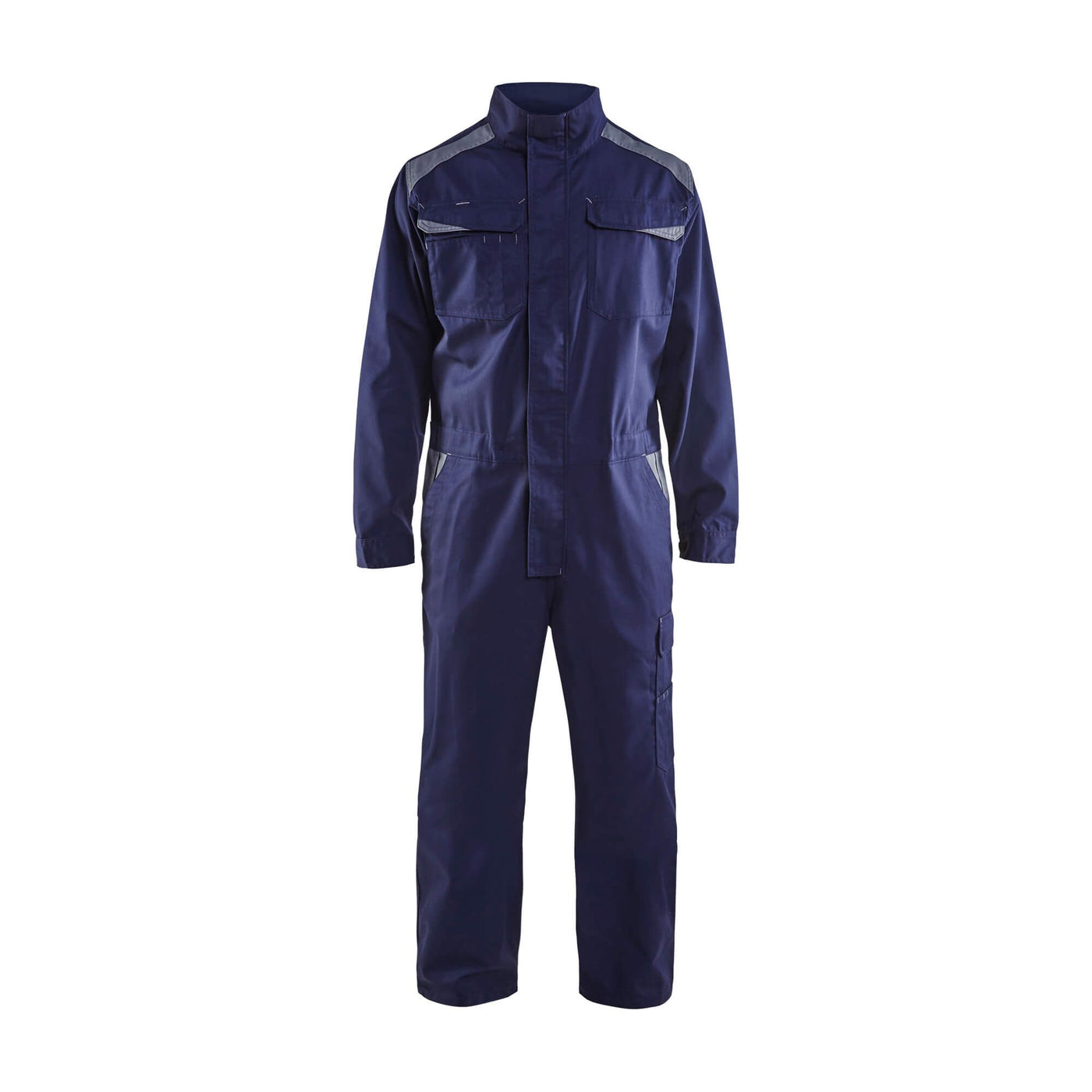 Blaklader 60541800 Workwear Industry Overalls Navy Blue/Grey Main #colour_navy-blue-grey
