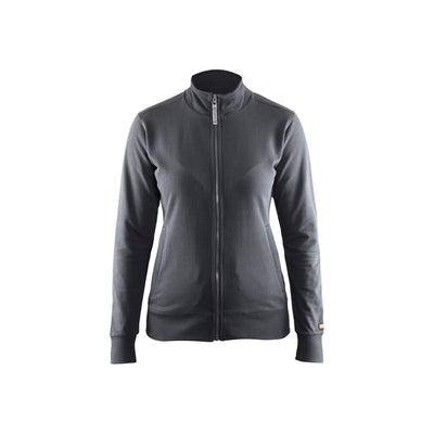Blaklader 33721158 Workwear Ladies Sweatshirt Dark Grey Main #colour_dark-grey
