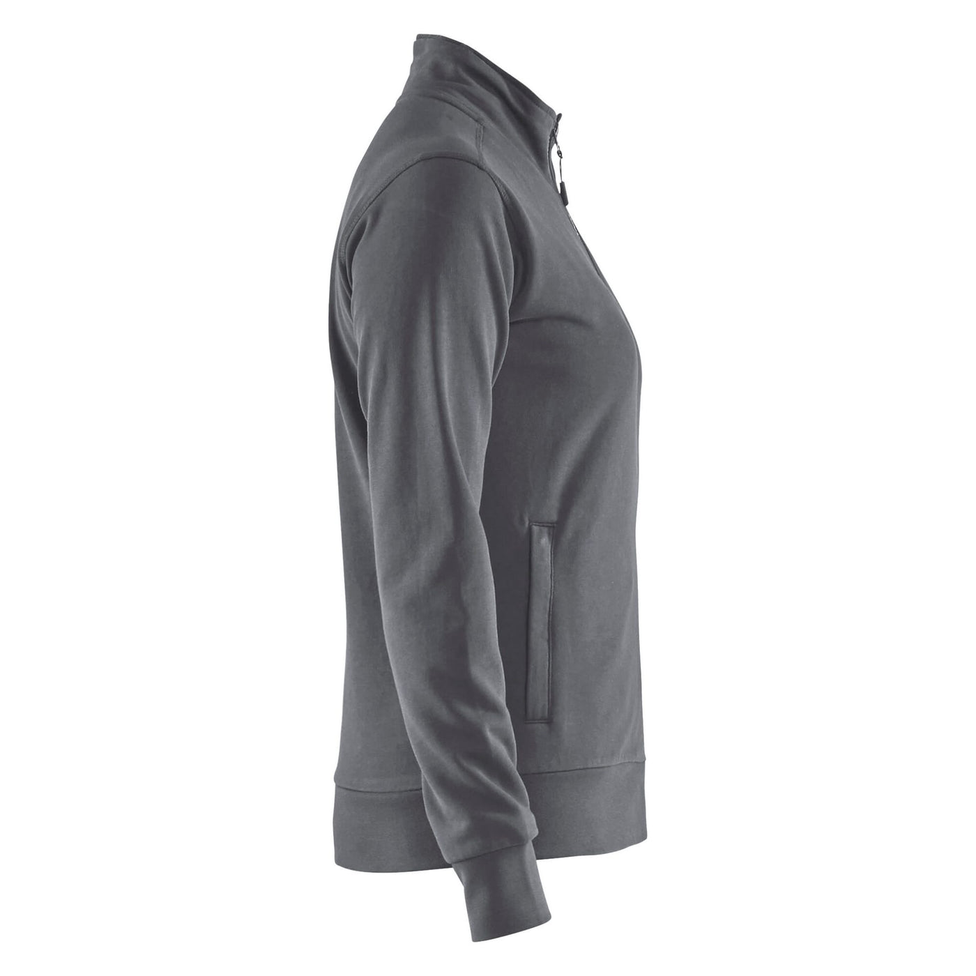Blaklader 33721158 Workwear Ladies Sweatshirt Dark Grey Right #colour_dark-grey