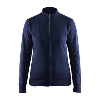 Blaklader 33721158 Workwear Ladies Sweatshirt Navy Blue Main #colour_navy-blue