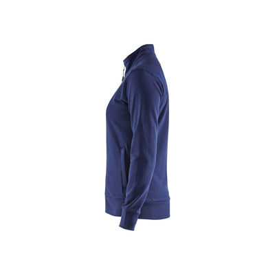 Blaklader 33721158 Workwear Ladies Sweatshirt Navy Blue Left #colour_navy-blue