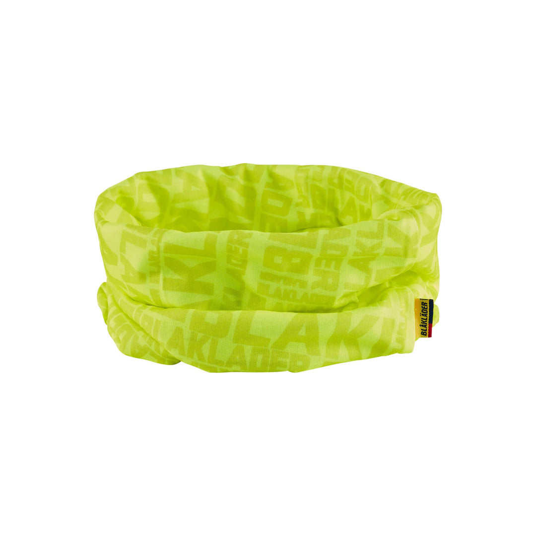 Blaklader 90831049 Workwear Neck Warmer Hi-Vis Yellow Main #colour_hi-vis-yellow