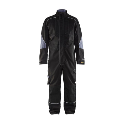Blaklader 60611516 Workwear Overalls Flame-Retardant Black/Grey Main #colour_black-grey
