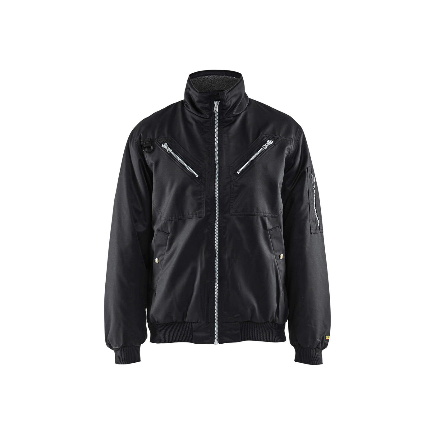Blaklader 48051900 Workwear Pilot Jacket Black Main #colour_black
