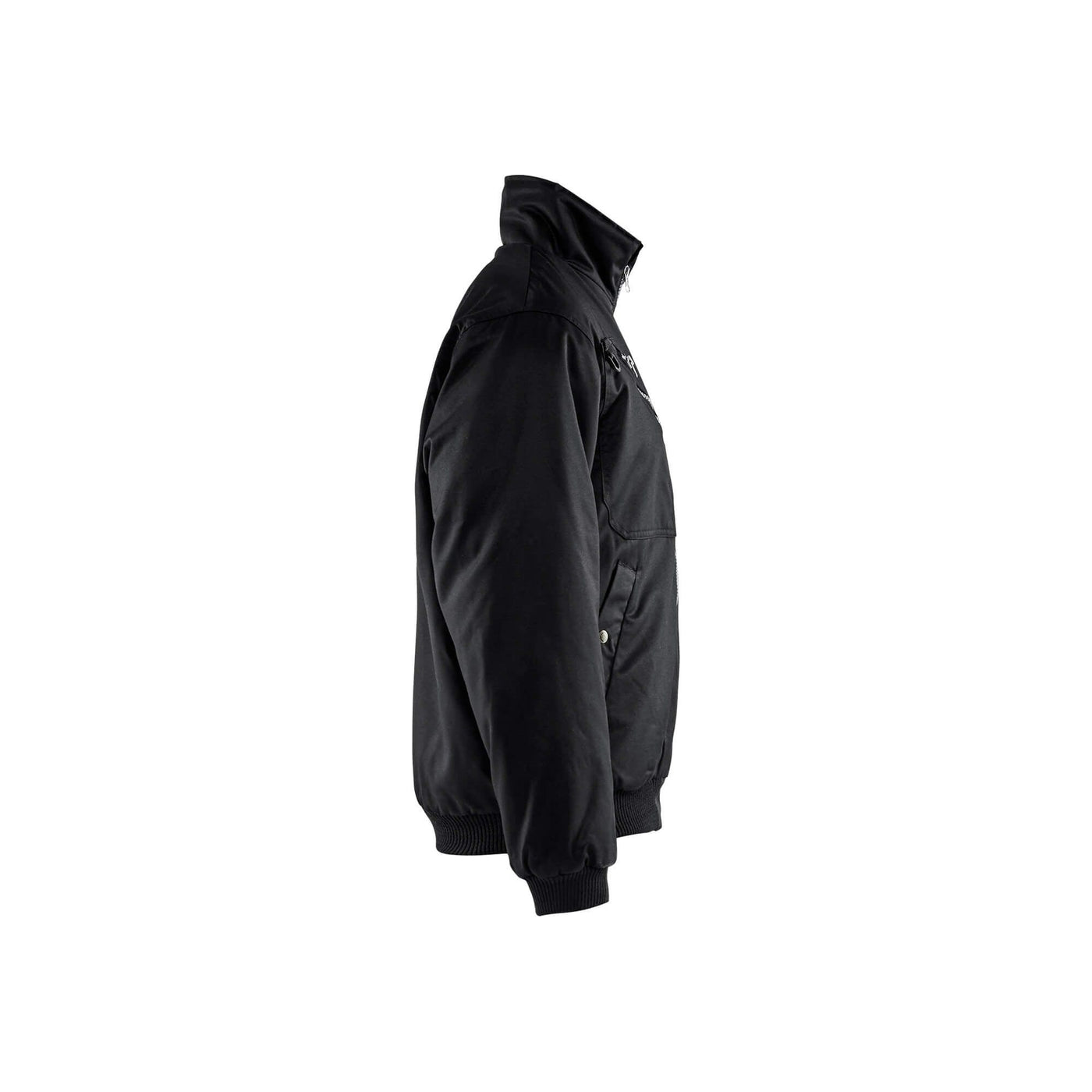 Blaklader 48051900 Workwear Pilot Jacket Black Right #colour_black