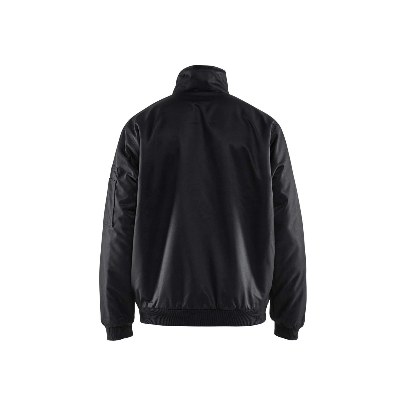 Blaklader 48051900 Workwear Pilot Jacket Black Rear #colour_black