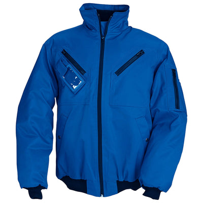 Blaklader 48051900 Workwear Pilot Jacket Cornflower Blue Main #colour_cornflower-blue
