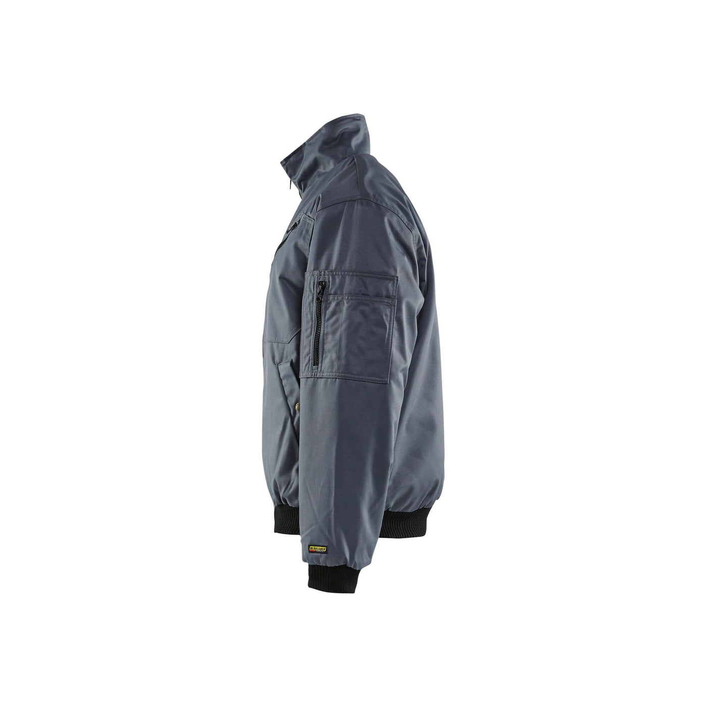 Blaklader 48051900 Workwear Pilot Jacket Grey Left #colour_grey