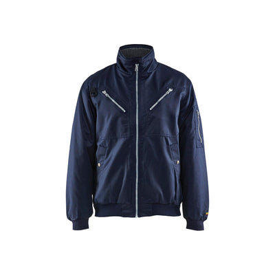 Blaklader 48051900 Workwear Pilot Jacket Navy Blue Main #colour_navy-blue