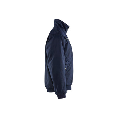 Blaklader 48051900 Workwear Pilot Jacket Navy Blue Right #colour_navy-blue