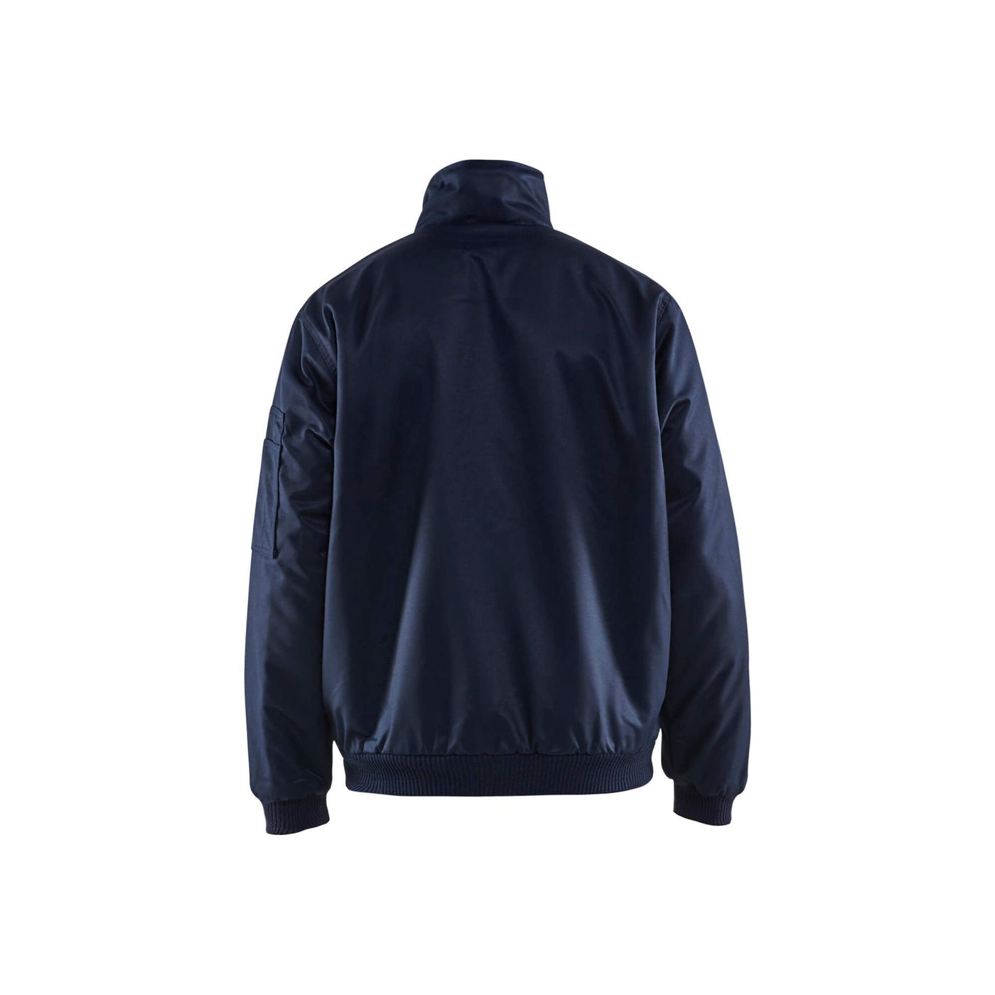 Blaklader 48051900 Workwear Pilot Jacket Navy Blue Rear #colour_navy-blue