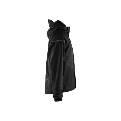 Blaklader 49881987 Workwear Shell Jacket Black Right #colour_black