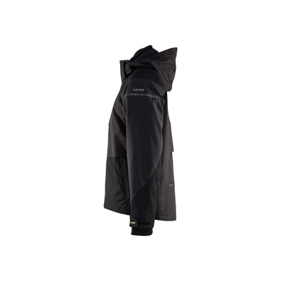 Blaklader 49881987 Workwear Shell Jacket Dark Grey/Black Left #colour_dark-grey-black