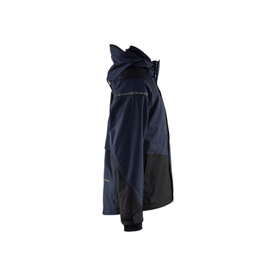Blaklader 49881987 Workwear Shell Jacket Dark Navy Blue/Black Right #colour_dark-navy-black