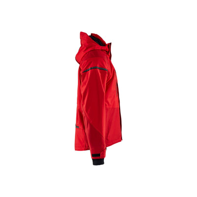 Blaklader 49881987 Workwear Shell Jacket Red/Dark Red Right #colour_red-dark-red
