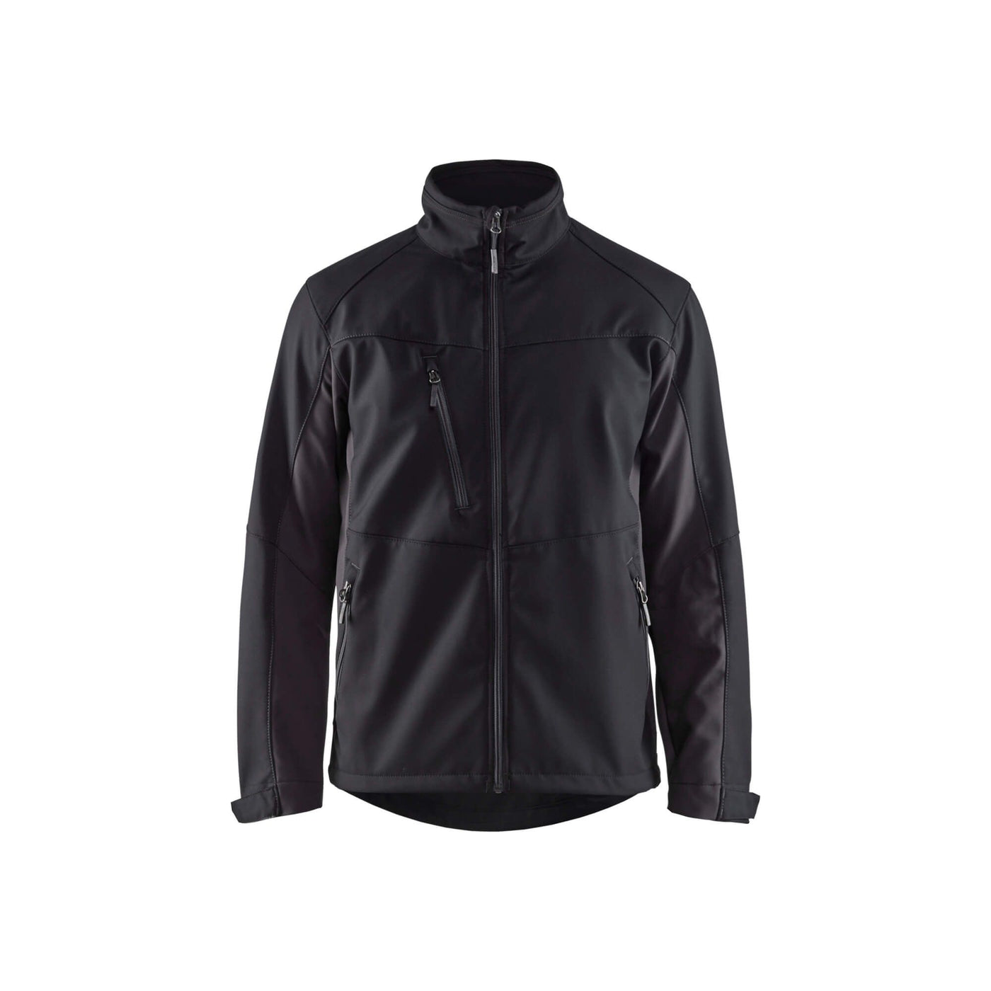 Blaklader 49502516 Workwear Softshell Jacket Black/Dark Grey Main #colour_black-dark-grey