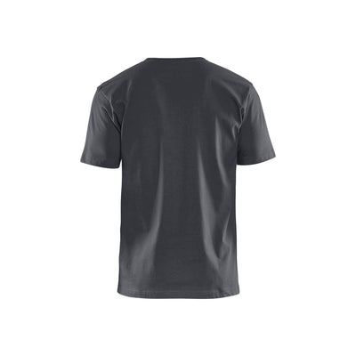Blaklader 33001030 Workwear T Shirt Dark Grey Rear #colour_dark-grey