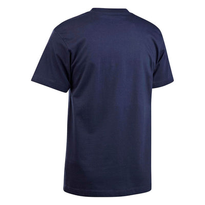 Blaklader 33001030 Workwear T Shirt Dark Navy Blue Rear #colour_dark-navy-blue