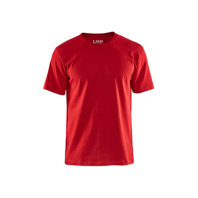 Blaklader 33001030 Workwear T Shirt Red Main #colour_red