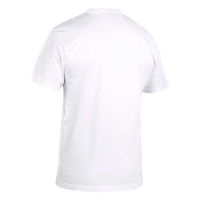 Blaklader 33001030 Workwear T Shirt White Rear #colour_white