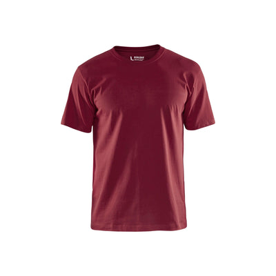 Blaklader 33001030 Workwear T Shirt Wine Red Main #colour_wine-red