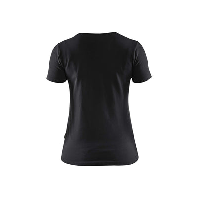 Blaklader 33041029 Workwear T Shirt Black Rear #colour_black