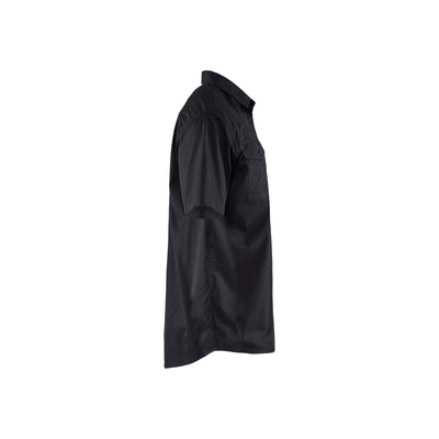 Blaklader 32961190 Workwear Twill Shirt Black Right #colour_black