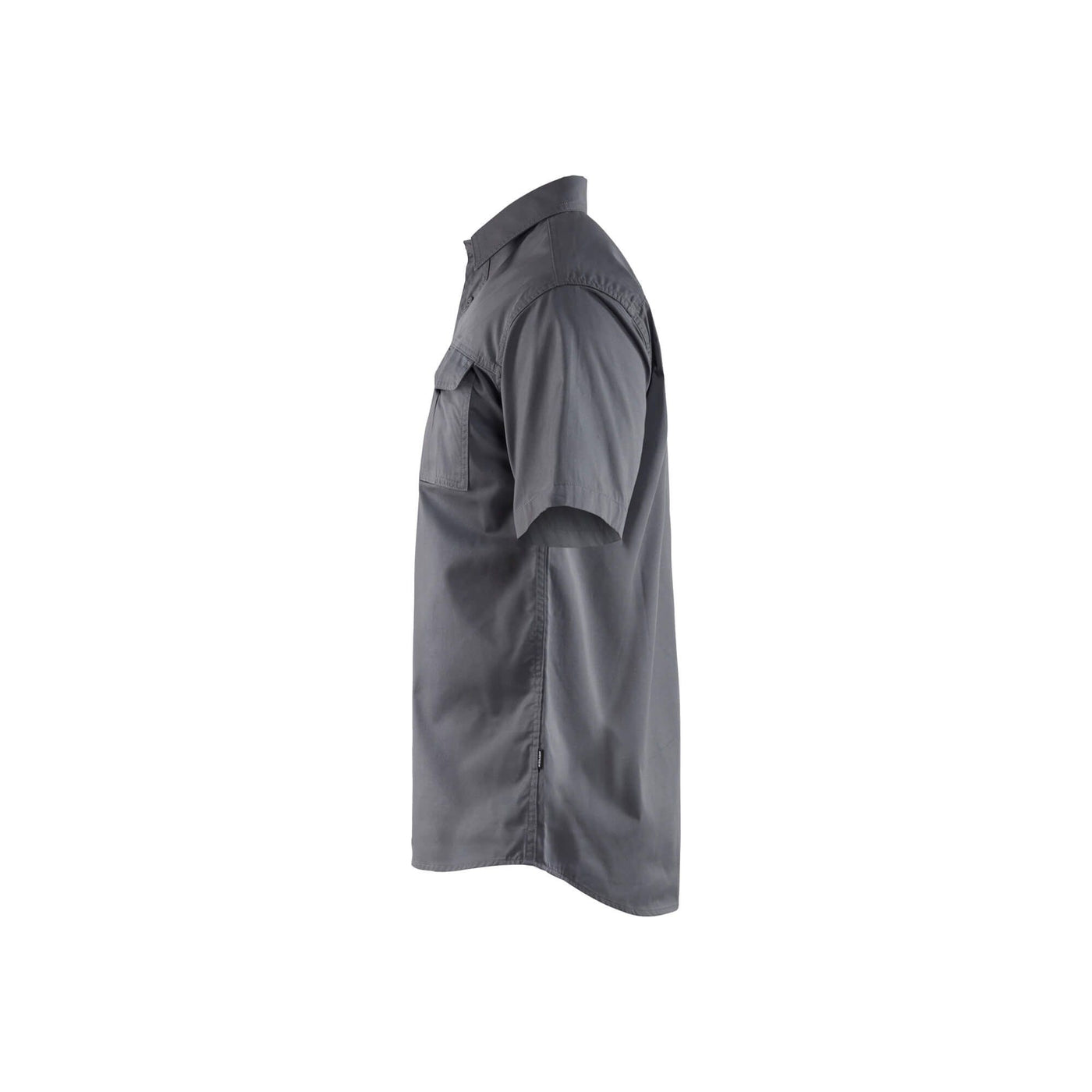 Blaklader 32961190 Workwear Twill Shirt Grey Left #colour_grey