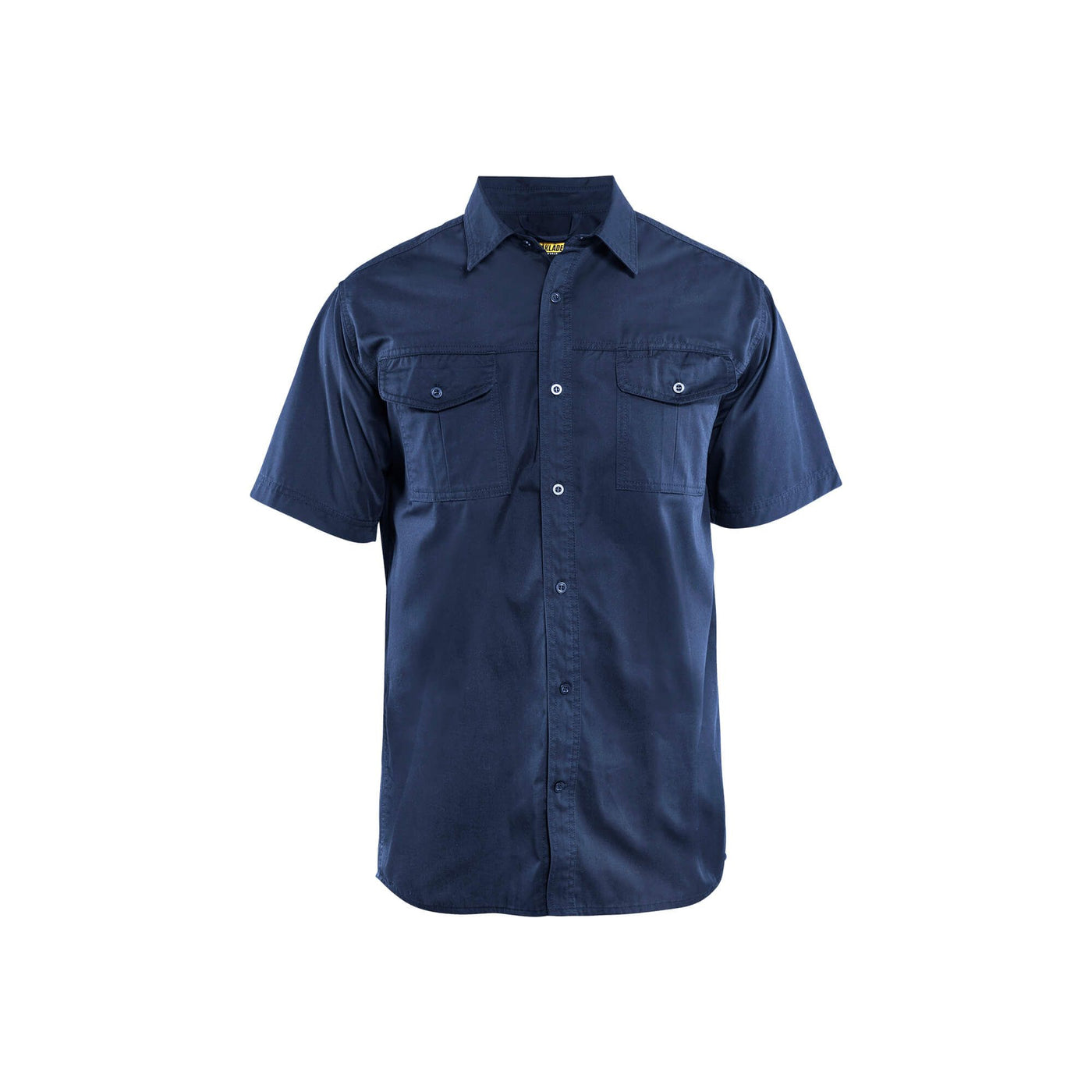 Blaklader 32961190 Workwear Twill Shirt Navy Blue Main #colour_navy-blue