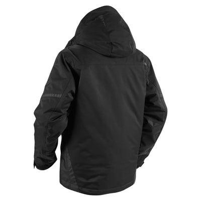 Blaklader 48811987 Workwear Winter Jacket Black Rear #colour_black