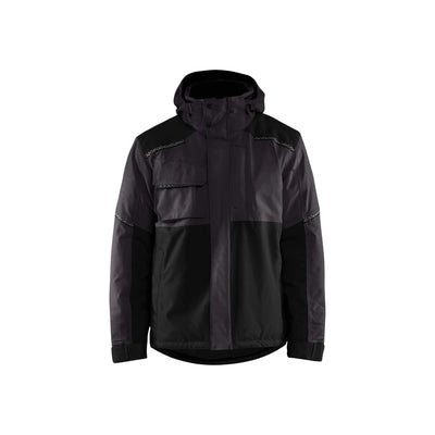 Blaklader 48811987 Workwear Winter Jacket Dark Grey/Black Main #colour_dark-grey-black