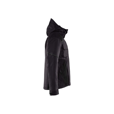 Blaklader 48811987 Workwear Winter Jacket Dark Grey/Black Right #colour_dark-grey-black