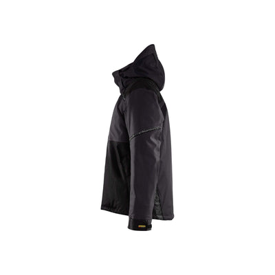 Blaklader 48811987 Workwear Winter Jacket Dark Grey/Black Left #colour_dark-grey-black