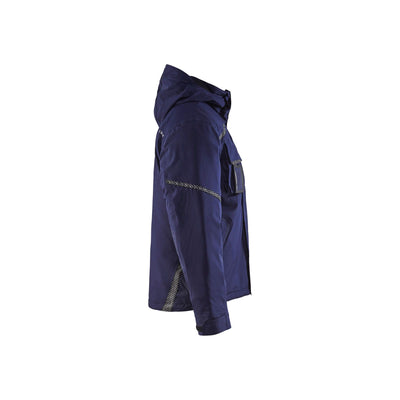 Blaklader 48811987 Workwear Winter Jacket Navy Blue Right #colour_navy-blue