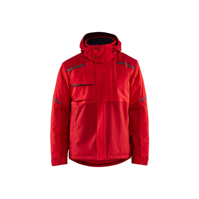 Blaklader 48811987 Workwear Winter Jacket Red/Dark Red Main #colour_red-dark-red