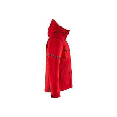 Blaklader 48811987 Workwear Winter Jacket Red/Dark Red Right #colour_red-dark-red